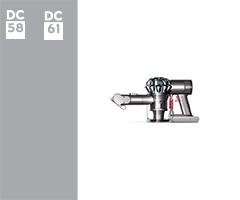 Dyson DC58/DC61 16855-01 DC58 Car   Boat Extra EU Ir/MRd/Ir 216855-01 (Iron/Moulded Red/Iron) 2 onderdelen en accessoires