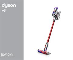 Dyson SV10K/v8 354482-01 SV10K V8 Slim Parquet EU/RU/CH () (Sprayed Nickel/Iron/Red) onderdelen en accessoires