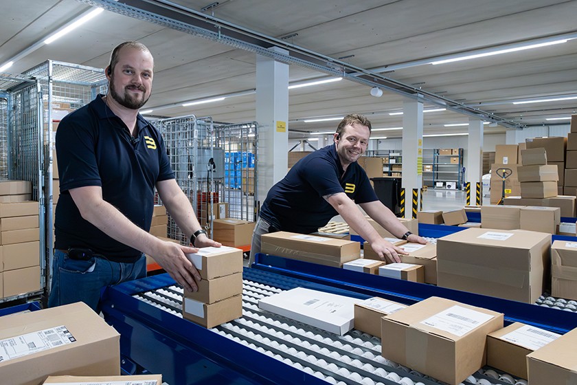 Beekman logistiek verzendafdeling